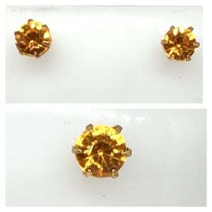 NWOT Citrine earrings